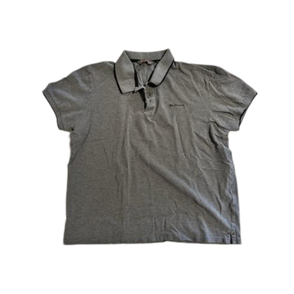Ben Sherman gray short sleeve polo, fits like large - Picture 1 of 4